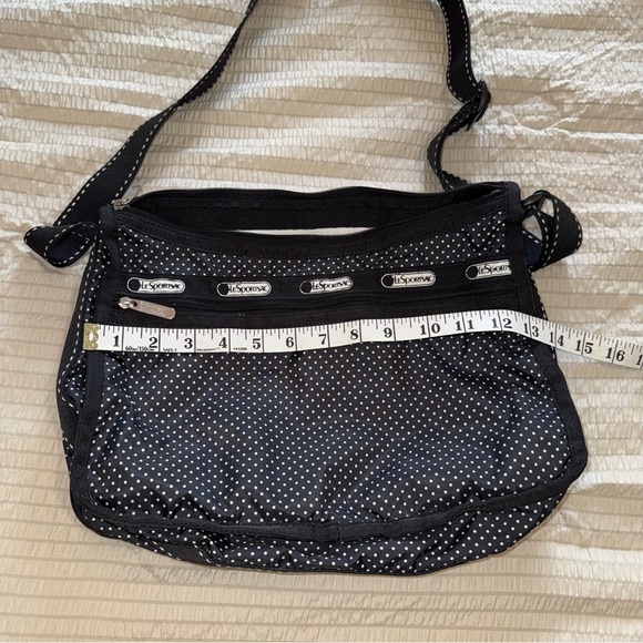 Black & White Expandable Dotted LeSportsac Wet Bag - Picture 8 of 12